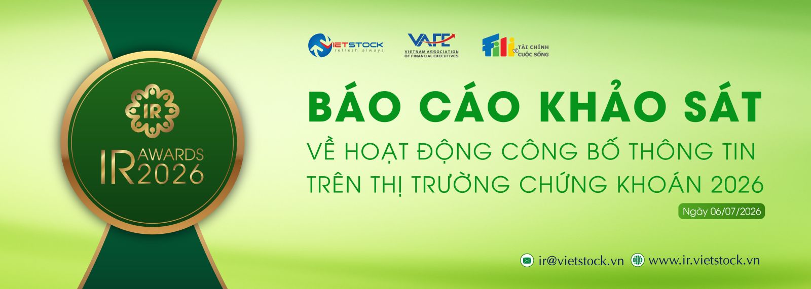 Báo cáo khảo sát về công bố thông tin trên thị trường chứng khoán năm 2026