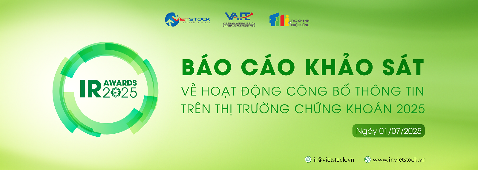 Báo cáo khảo sát về công bố thông tin trên thị trường chứng khoán năm 2025